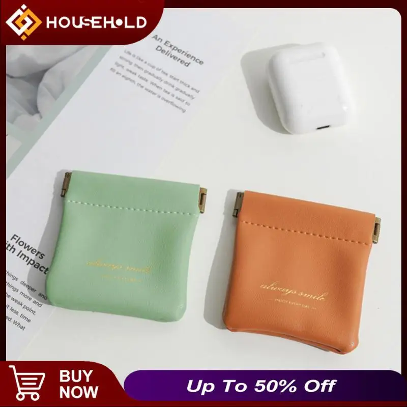 

Headphone Organizer Coin Purse Dirt Resistant Unisex Lipstick Storage Bag Portable Small Makeup Bag Storage Package Earphone Bag