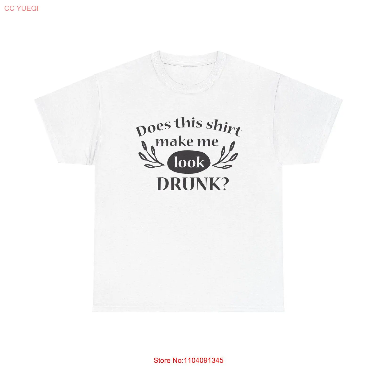 Футболка Make Me Look Drunk NoEnName_Null хлопок