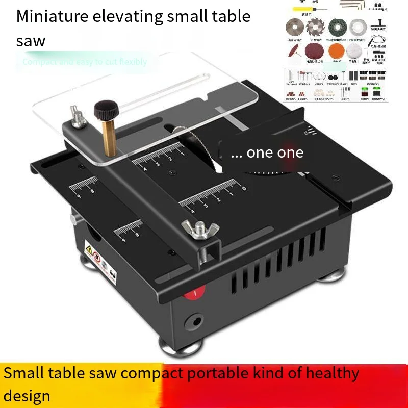 Мини-настольная маленькая настольная пила сделай сам деревообрабатывающая