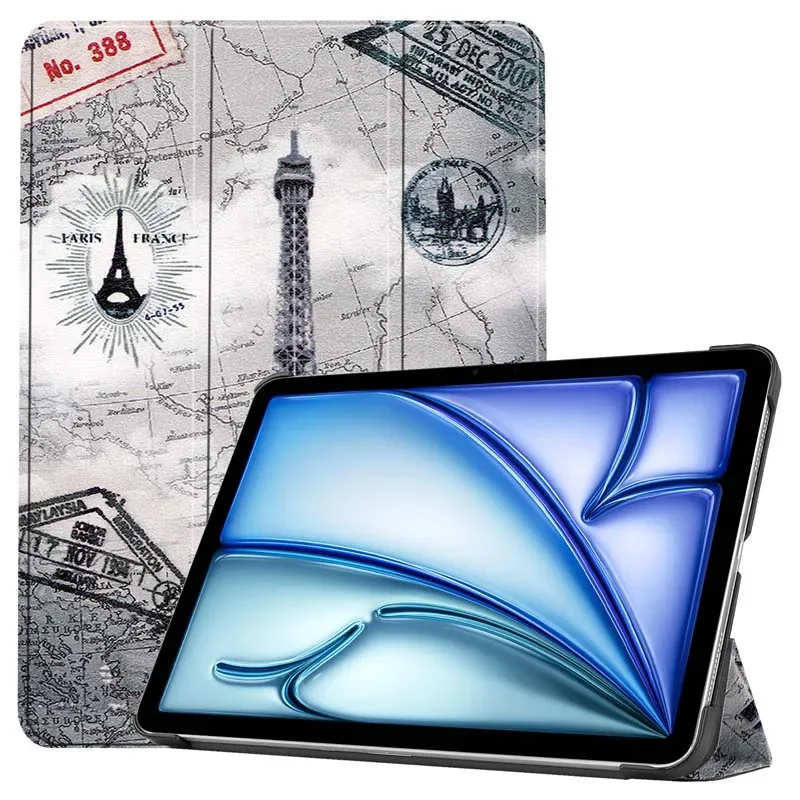 Симпатичный флип-чехол из искусственной кожи для iPad Air 11 дюймов A2900 A2899 Жесткий