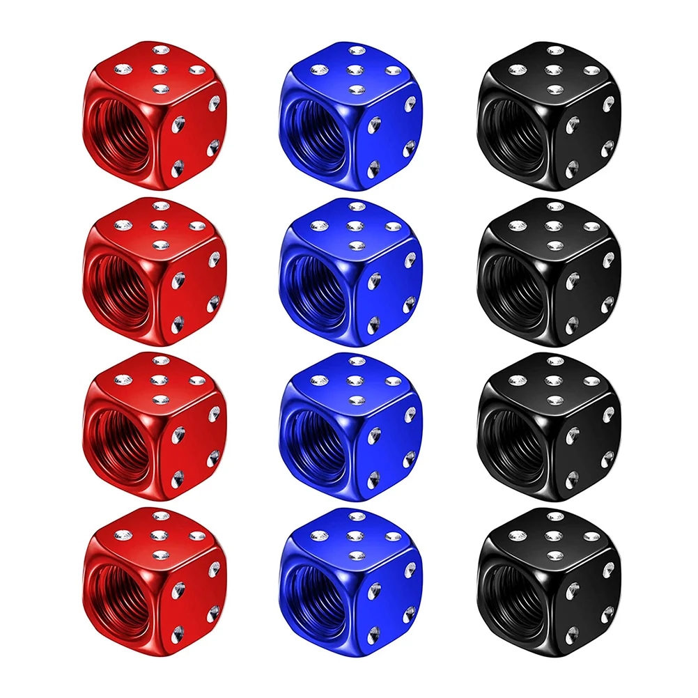 

12 Pcs Professional Dustproof Valves Protector Car Tire Valves Caps Valves Cover