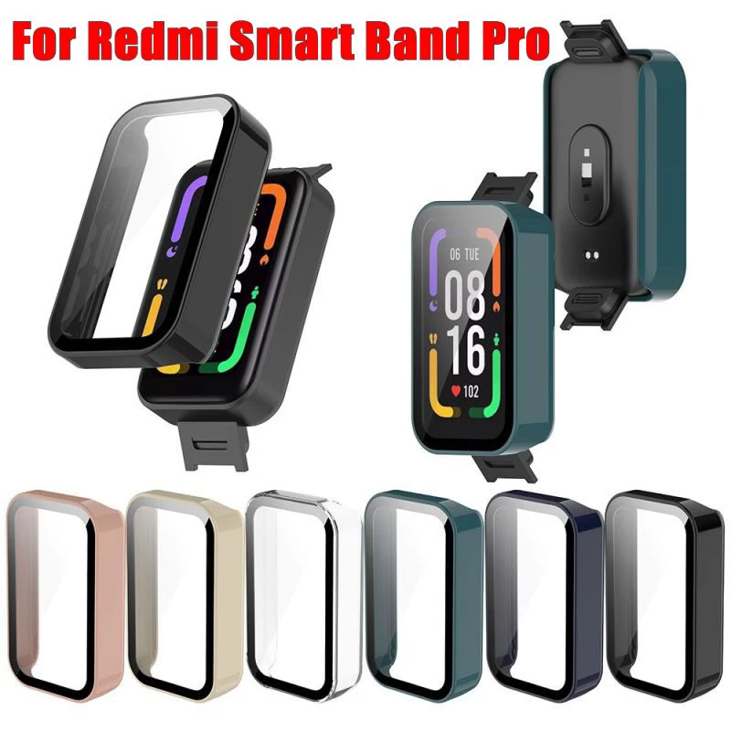 Жесткая полноразмерная Защита экрана для Redmi Smart Band Pro зеркальная рамка из
