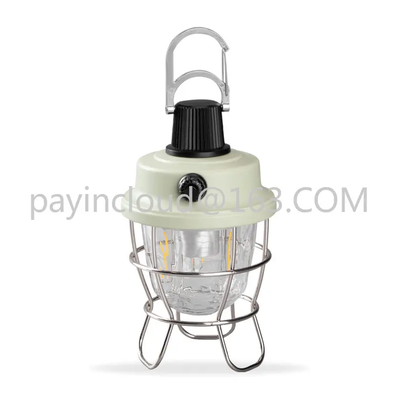 

Pine Cone 1 Camping Lantern Led Charging Tent Light Warm Light Atmosphere Camping Hanging Light Multifunctional Campsite Lamp