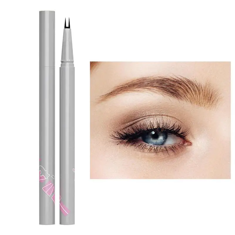 

Waterproof Eyeliner Pencil Liquid Eye Liners For Women Smudge Proof Sweat Proof Double Tip Lower Eyelash Pencil Sweatproof