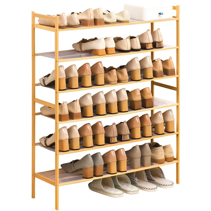 Простая полка для обуви в сборе пыленепроницаемый домашний шкаф хранения -