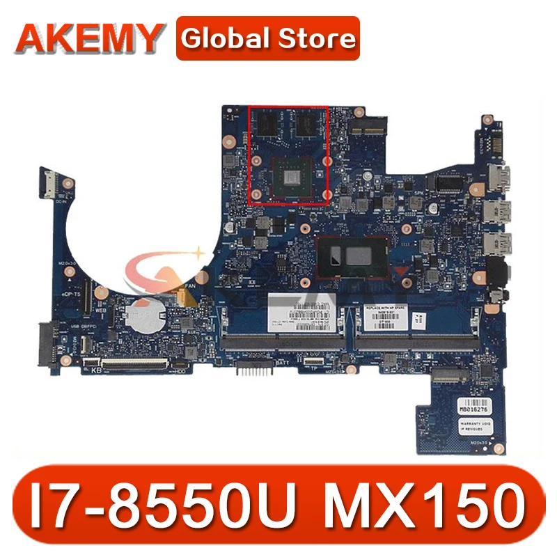 

For HP ENVY 17M-AE 17-AE Series Laptop Motherboard 940819-601 940819-001 6050A2923801-MB-A01 SR3LC I7-8550U MX150 2GB