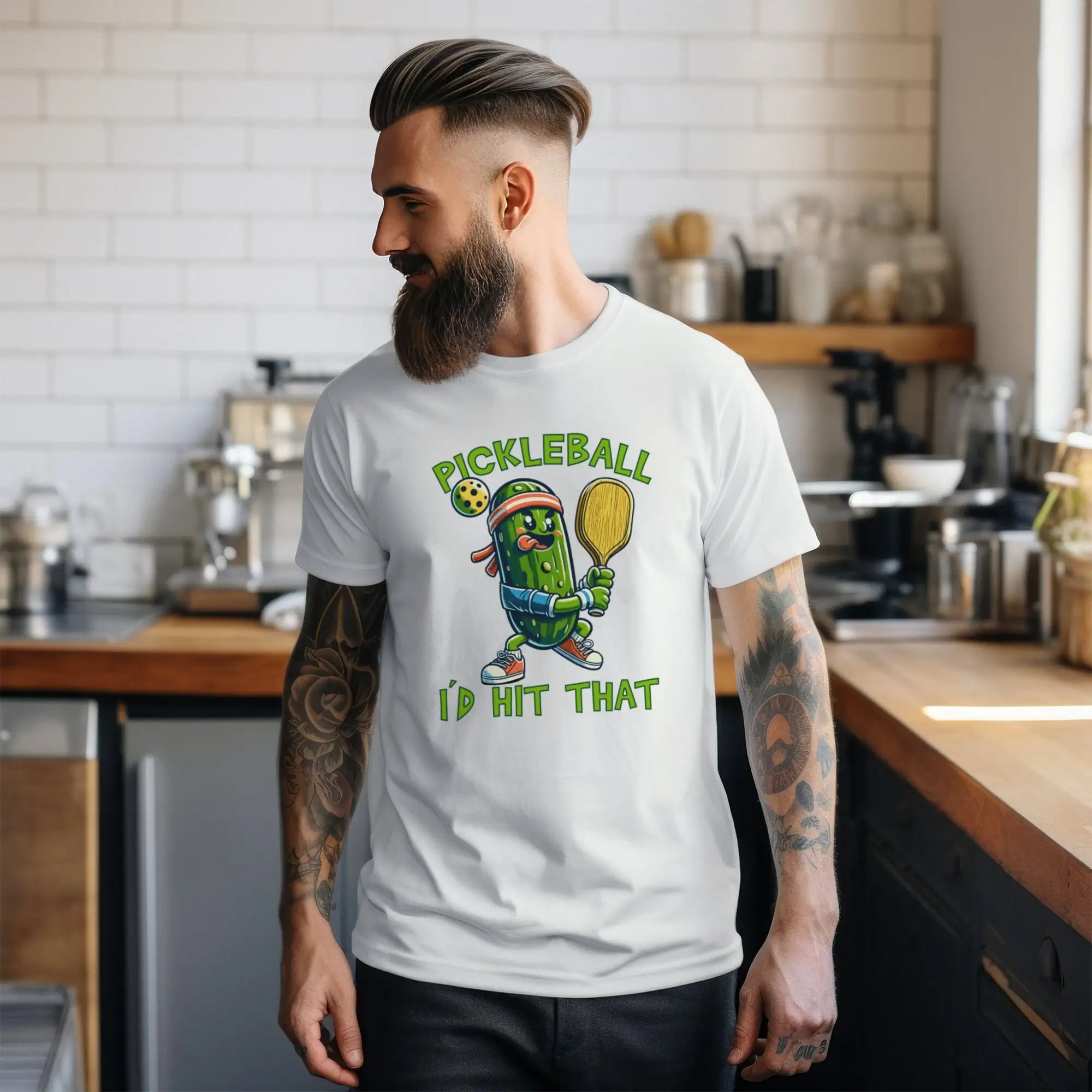 Забавная футболка Pickleball I D Hit That For Lovers Уютный спортивный пот для нее