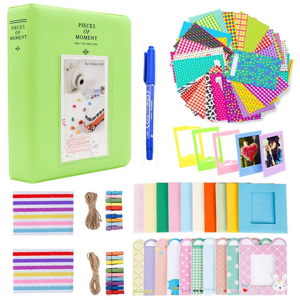 

Fujifilm Instax Mini фотоаксессуары: альбом, рамки, стикеры, ручка