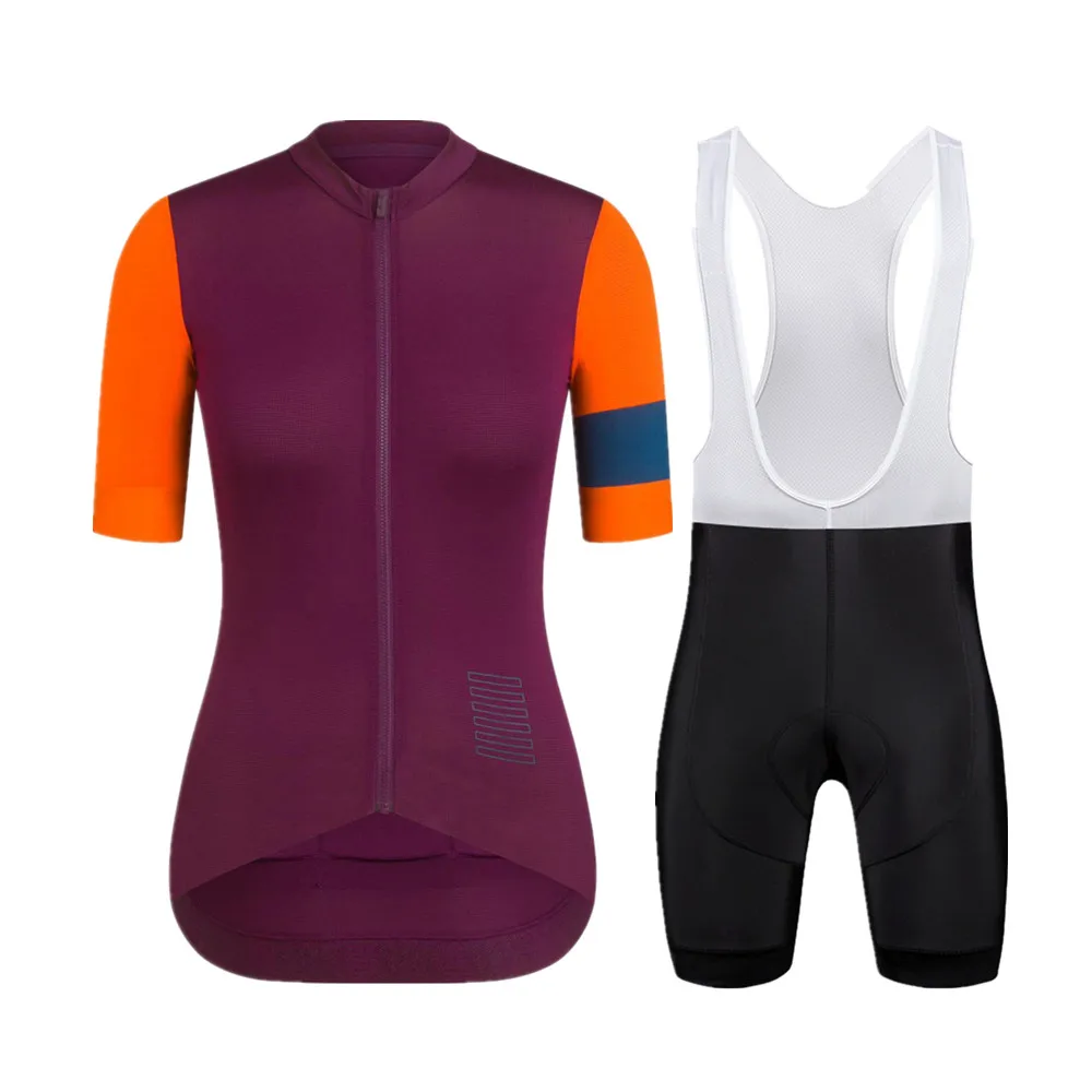 

LUBI Women Cycling Jerseys Summer Short Sleeve Cycling Jerseys Mountain Breathable Bicycle Jersey Bike Jersey Set -S5246