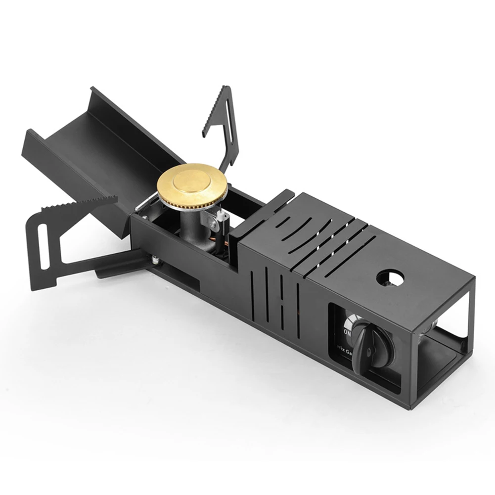 

Outdoor Camping Gas Stove Long Bottle Stove Head Foldable Camping Cooking BBQ Stoves Survival Supplies Equipment