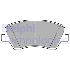 

DELPHI LP2293 BRAKE LINING ON 12 i30-CERATO-CEED