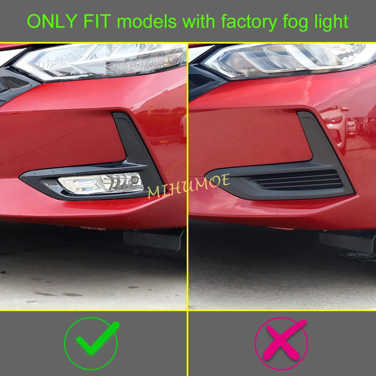 Глянцевый хромированный Передний + задний нижний бампер противотуманный фонарь