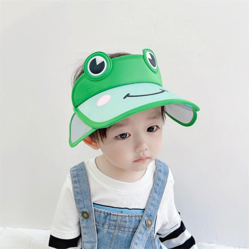 

Cartoon Design Empty Top Outdoor Bucket Hat Breathable Cotton Adjustable Hats
