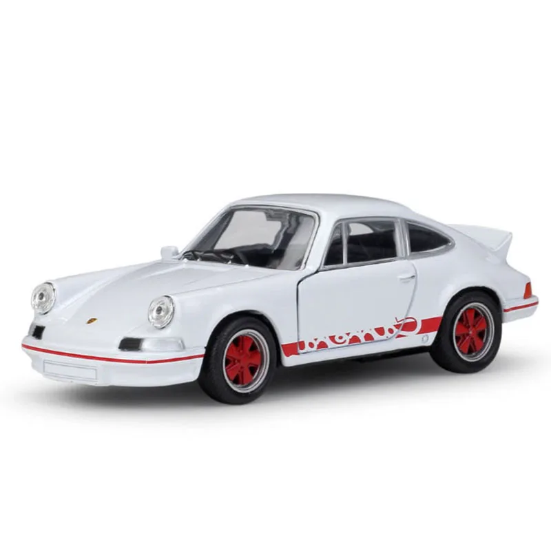 Модель автомобиля WELLY 1:36 1973 Porsche Carrera RS литая модель из металлического сплава