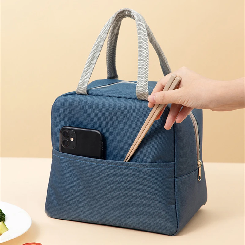 

Lunch Box Bag 190g Portable Easy To Clean Good Insulation Effect Multipurpose Bento Bag Pvc High Capacity Storage Bag