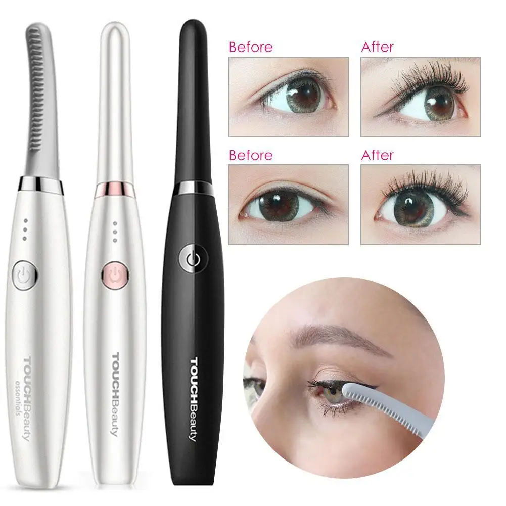 

Electric Eyelash Curler Fast Heating Temperature Adjustable Eyelash Roller Women Makeup Lashes Curler Usb Mascara Lash Lift Kit