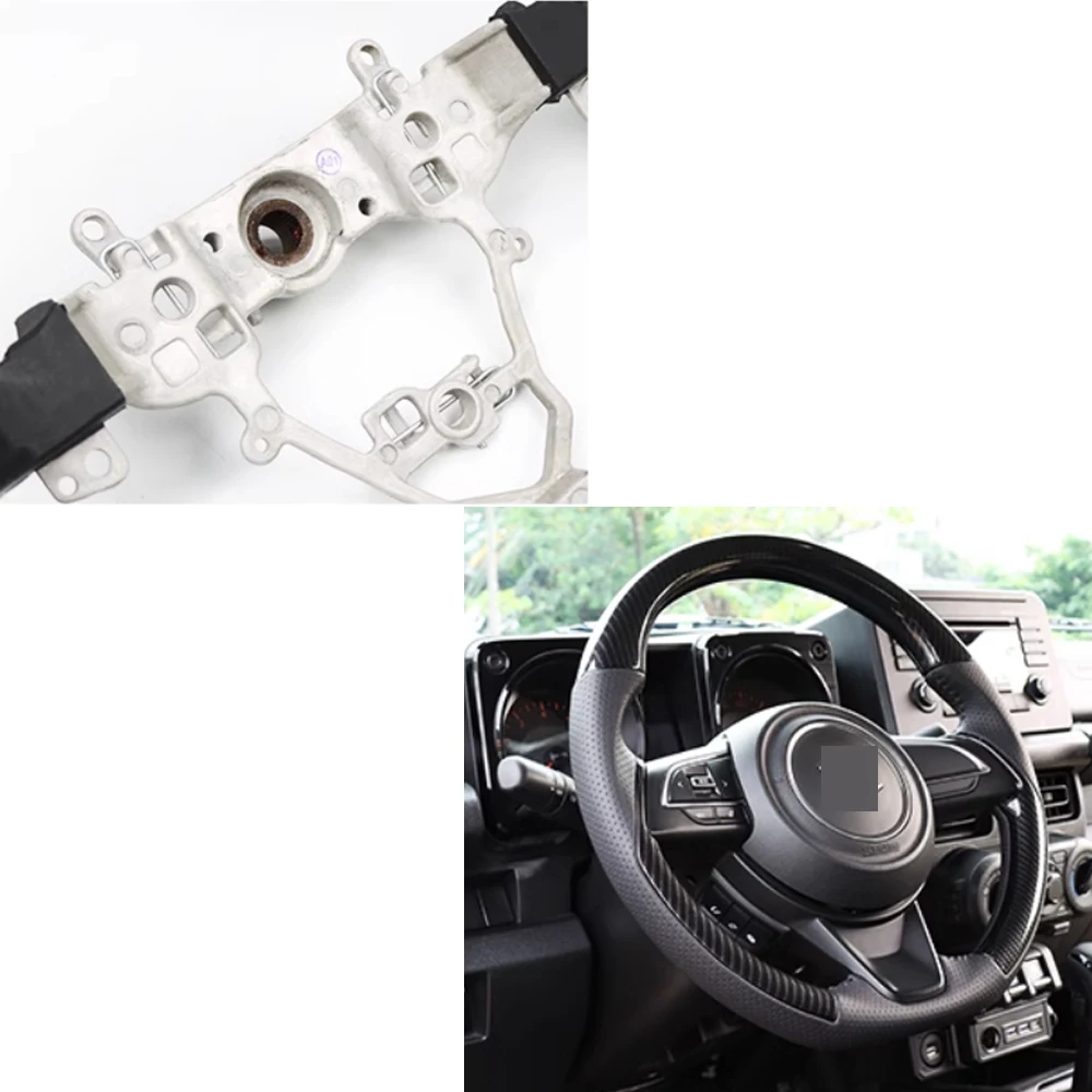 Автомобильный руль из алюминиевого сплава/АБС-пластика/натуральной кожи