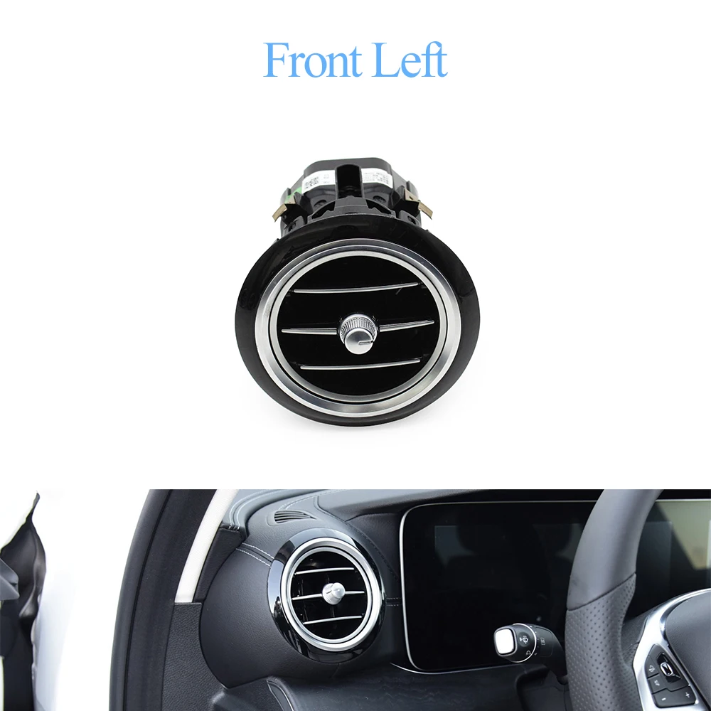 

Оригинальный Автомобильный передний центральный задний кондиционер кондиционера решетка вентиляции полная сборка для Mercedes Benz E Class W213 2016-2023