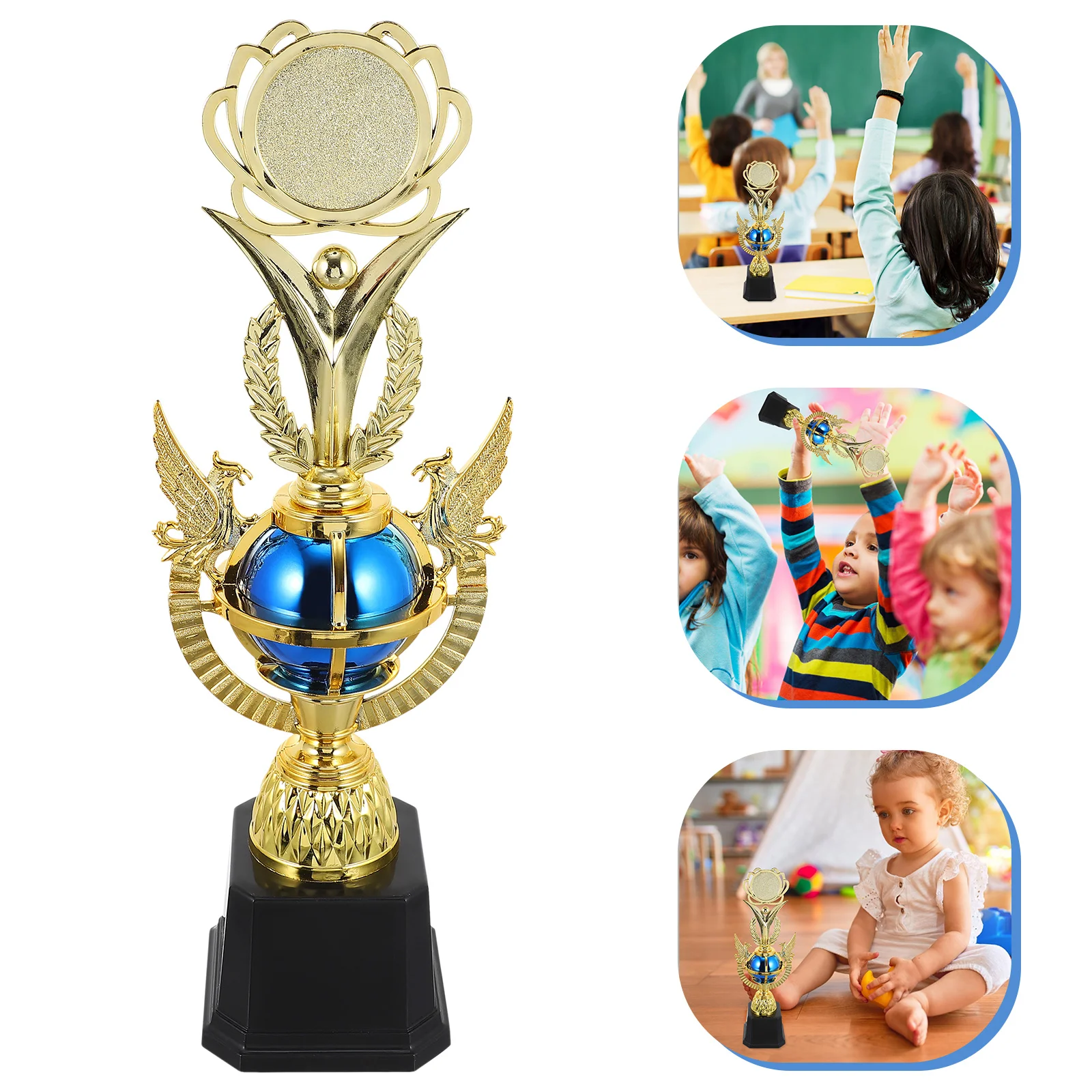 

Trophy Bright Useful Multipurpose Reward Trophies Kindergarten Award Prop Small Prize Cups Reward Prizes