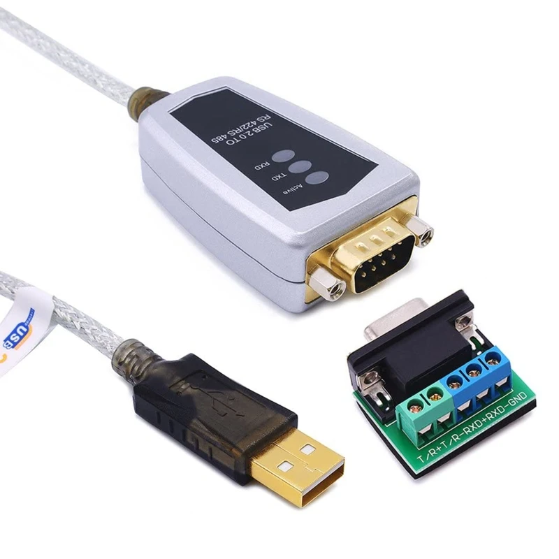 Кабель-переходник с USB на RS422 RS485 последовательным портом 1 2 м |