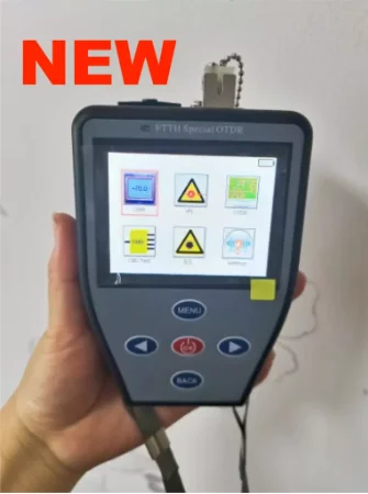 

Portuguese [100% New] FTTH OTDR Handheld Mini Optical Power Meter +Stable Light Source + VFL Multifunction Can Test Active Fiber