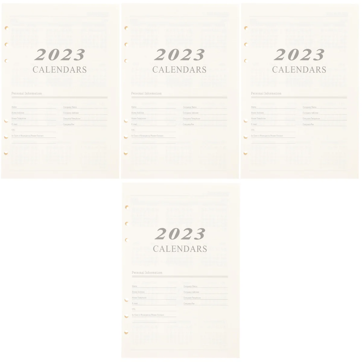 

Блокнот-планировщик на бумажной подкладке, сменный ежедневник со сменными листами для офиса, повышения производительности