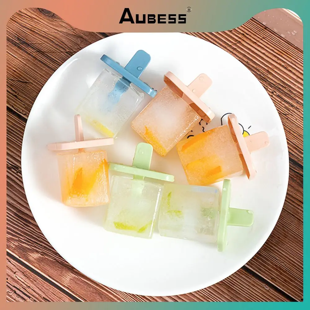 

Diy Storage Box Creative Ice Mould Pp Ice Mold No Smell Kitchen Tools Easily Demould Ice Cups Home-made Diy Moulds Cute