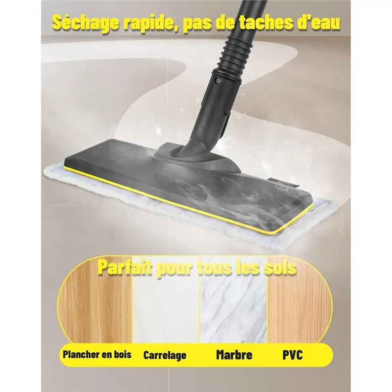 Фото ABZA-Набор сменных насадок-тряпок для пароочистителей Karcher SC2 SC3 SC4 SC5 Easyfix CTK10 CTK20 SG4/2 SG4/4, комплект B №2