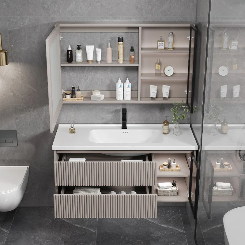 Высокий органайзер для хранения в ванной скандинавском стиле водонепроницаемый