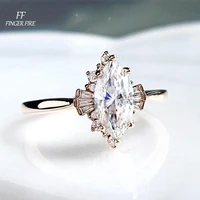 fashion exquisite silver plated shiny women rings wedding anniversary beach party gift jewelry wholesale