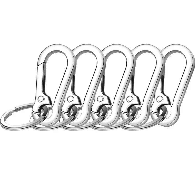 

5 шт., брелки с пряжкой в виде тыквы, альпинистский крючок из нержавеющей стали, автомобильный прочный карабин, брелок для ключей из цинкового сплава, кольцо-держатель для ключей