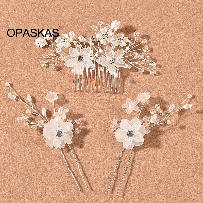 

Гребни для волос, свадебные аксессуары для женщин, Модный цветочный женский гребень золотого/серебряного цвета с кристаллами, свадебные ук...