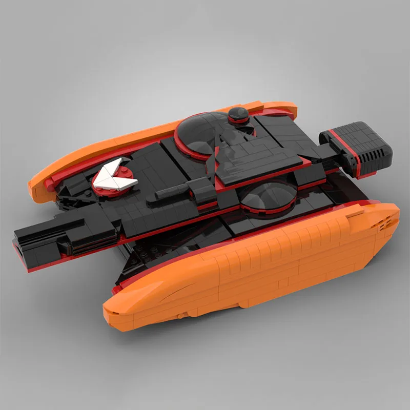 Фото 811 шт. Piloted By The Character Clu, в 1982 году Фильм Tron. TRON Tank Moc Diy Модель Строительные Блоки День Рождения Детский День Игрушка Подарок №2
