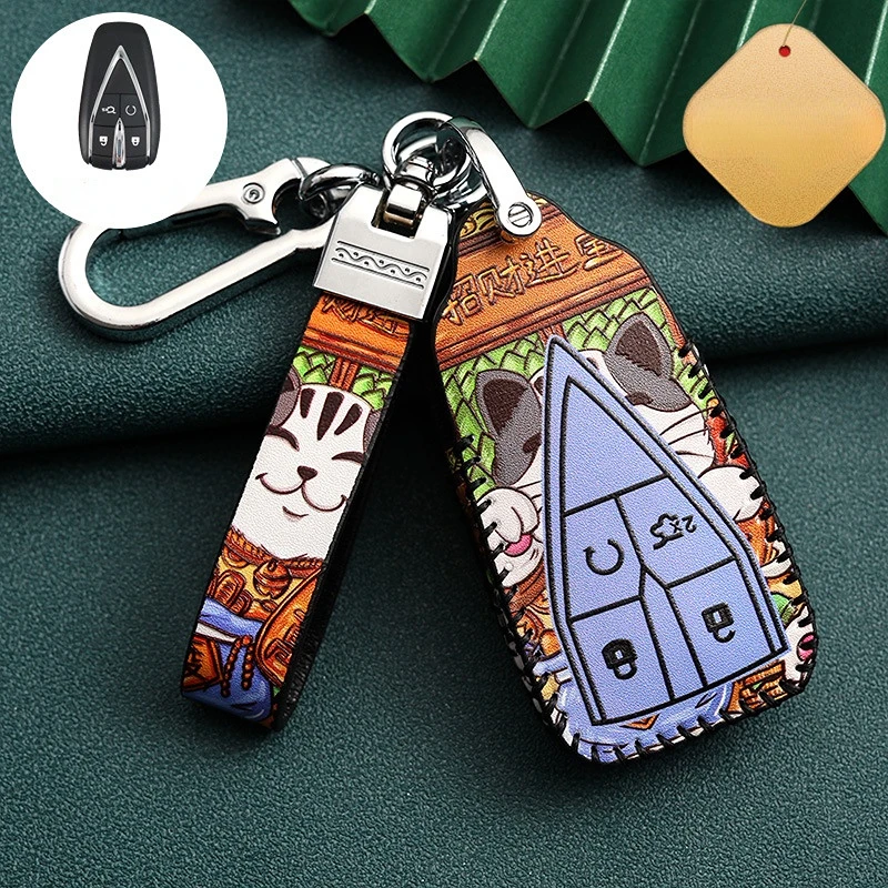 

Горячая Распродажа, Кожаный Автомобильный ключ, Ранняя Защита корпуса для Changan CS35 PLUS CS55 PLUS CS75 PLUS 2019, аксессуары для интерьера