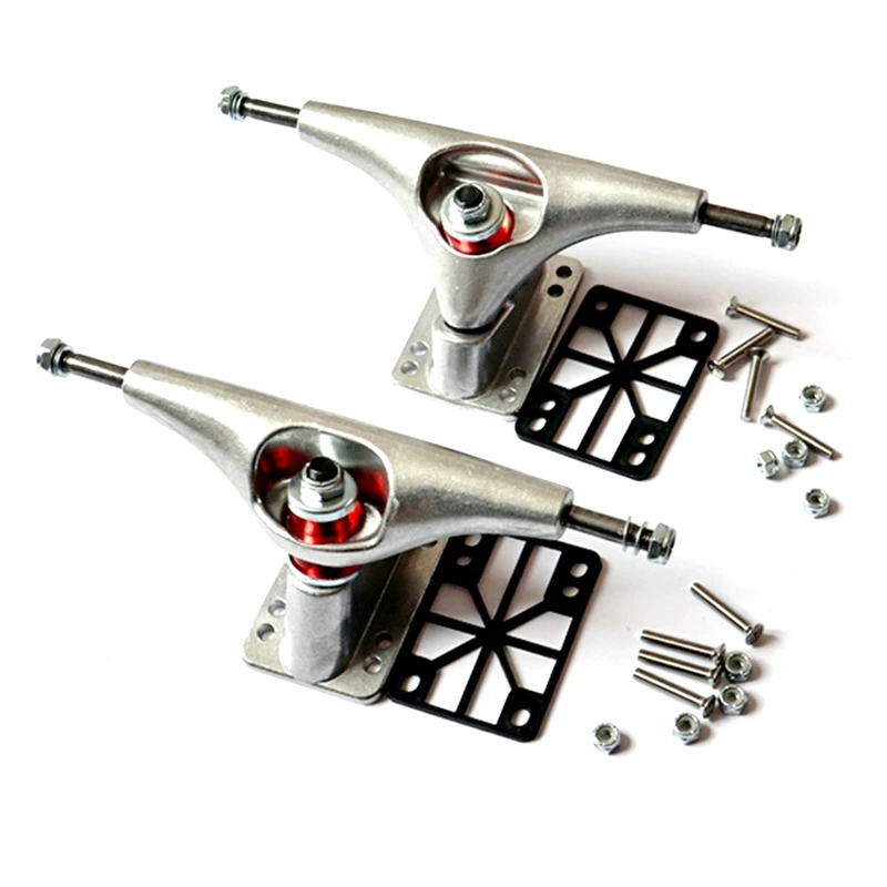 

Surfboard Steering Bracket, 6.25 Inch Silver Skateboard, Truck, Longboard With Steering Parts