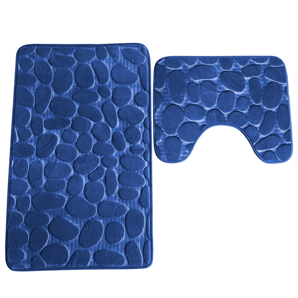 

2 шт., Нескользящие коврики для ванной и туалета