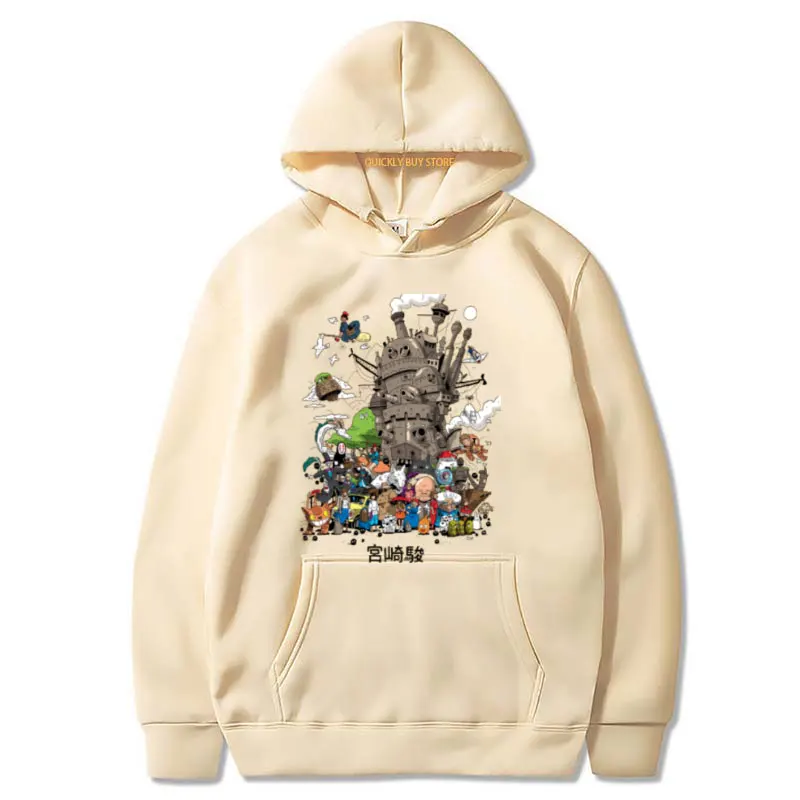 

Sweatshirts for Men Y2k Men's Clothing Anime Hoodies Women Totoro Women's Hoodie Manga Sweatshirt Harajuku Streetwear Kawaii