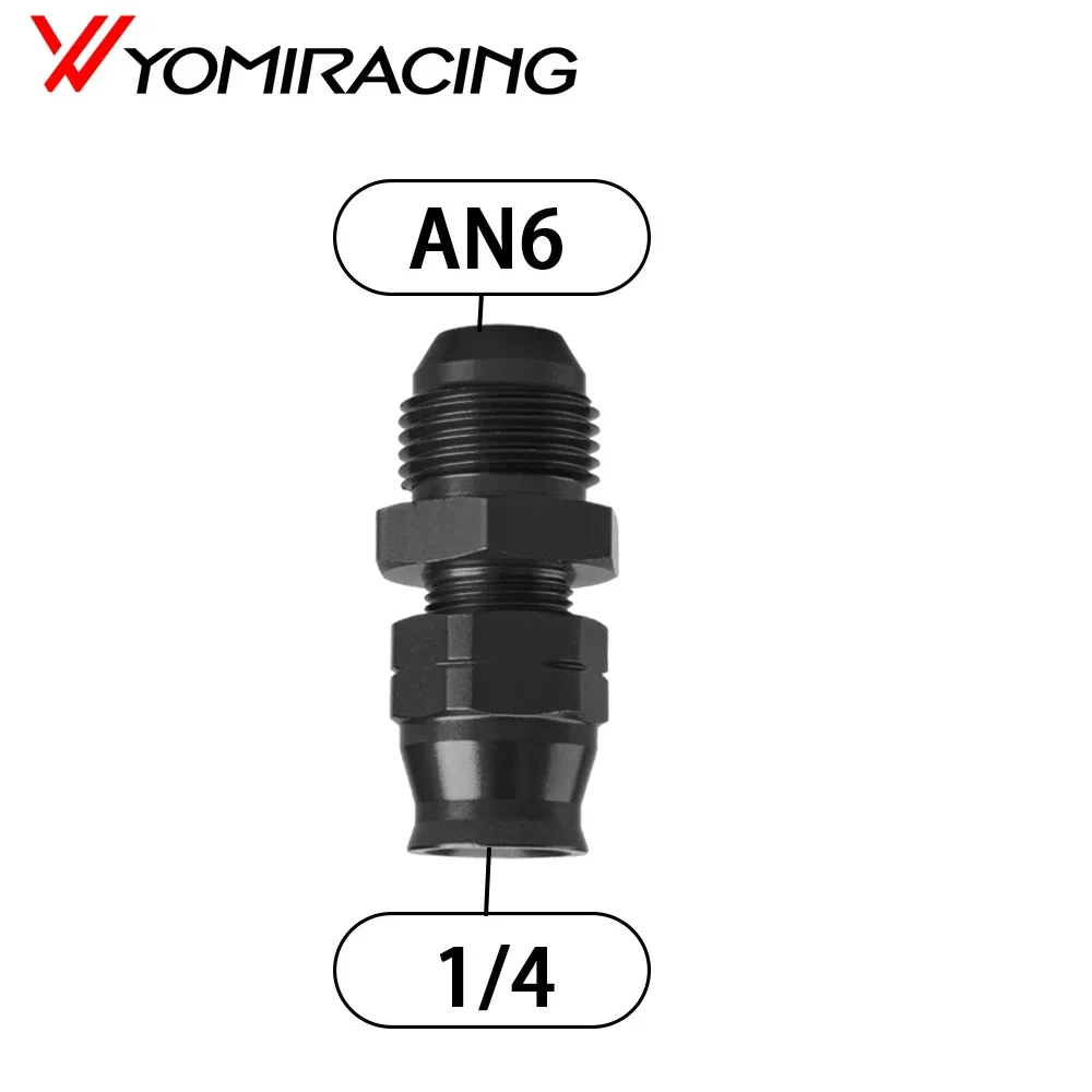 

Переходник AN6 AN8 AN10 с наружной резьбой на 5/16 дюйма, 3/8 дюйма, для топливной трубки, соединитель, черный сплав, для трубки из сплава с наружным диаметром 5/16 дюйма, 3/8 дюйма