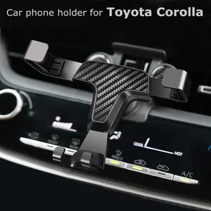 Phone Holder For Toyota Corolla 2019-2021 2014-2018 E160 E170 E210 Air Vent Mount Mobile Phone Stand in India