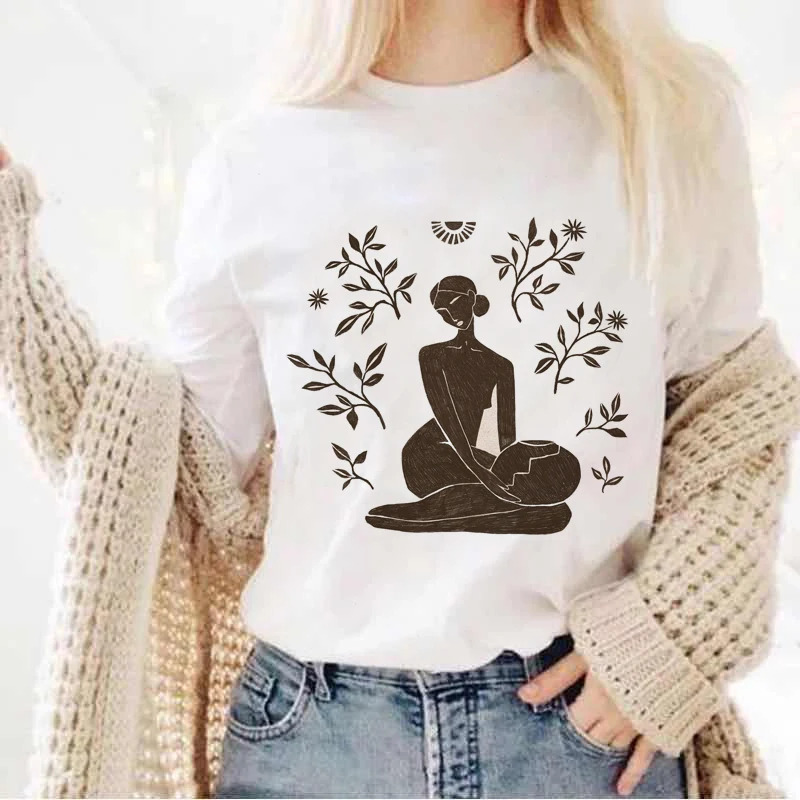 

Женская футболка с коротким рукавом, с цветочным принтом