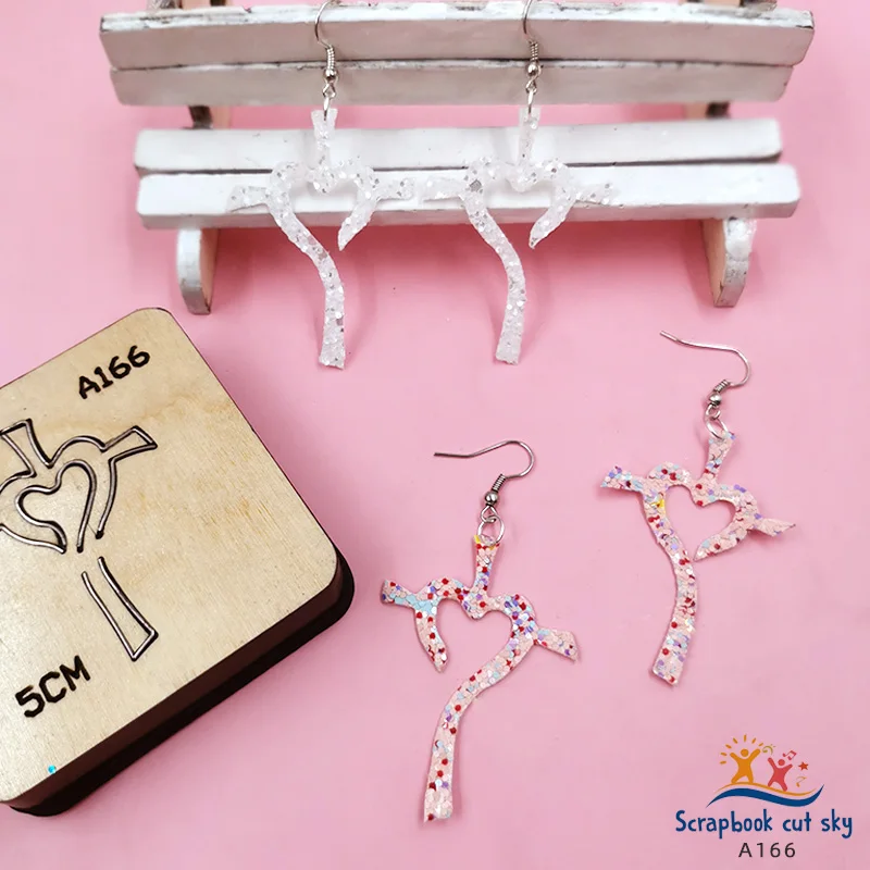 

Earrings Shakes DIY A166 Muyu Wooden Mold Scrapbook Cutting Dies Suitable For Market General Machines