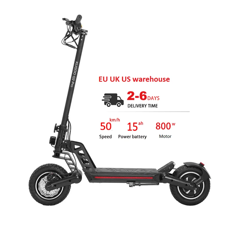 

G2 Foldable 48V 15Ah 800W Electric Scooter Dual Motor For Mobility Fast Electric Golf E Scooters