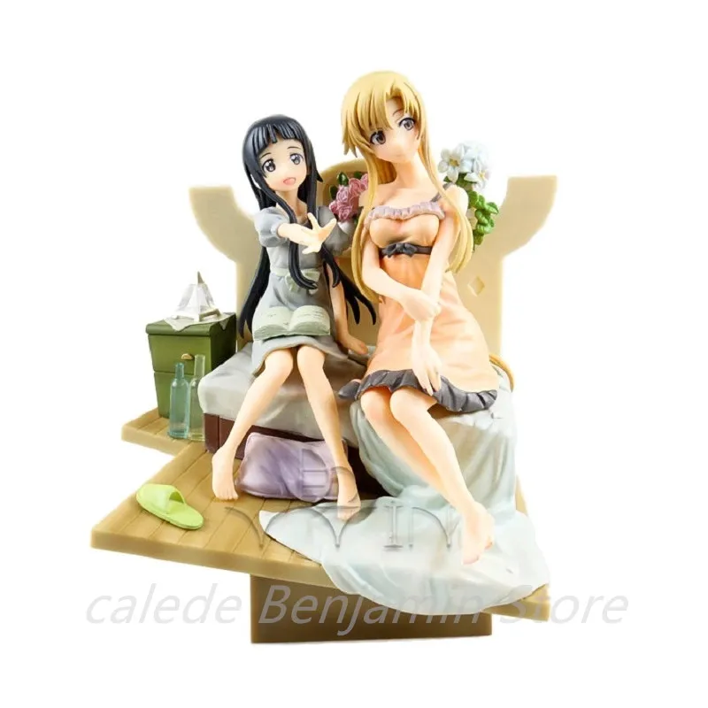 

Anime Sword Art Online Mother And Daughter Asuna & Yui Scale PVC Action Figure GSC Peiguin Parade