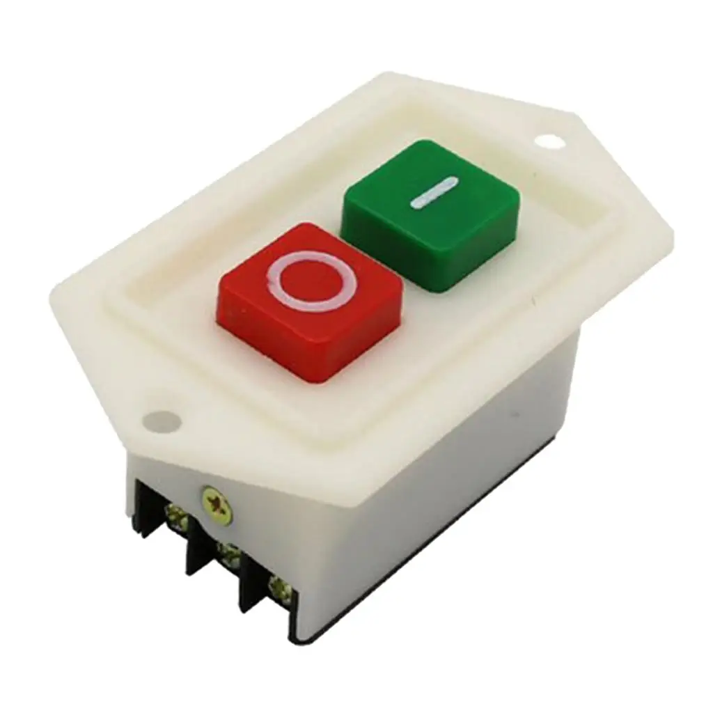 1 шт. кнопка включения/выключения LC310 10A красный/зеленый