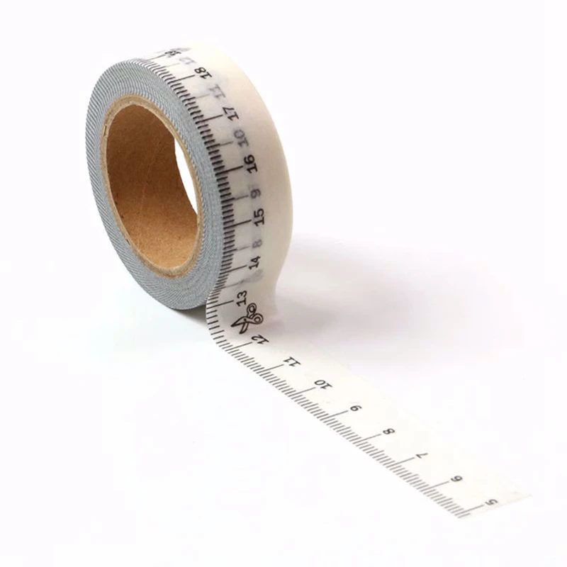 

Декоративная измерительная лента GREATHOPE WASHI TAPE 10 м