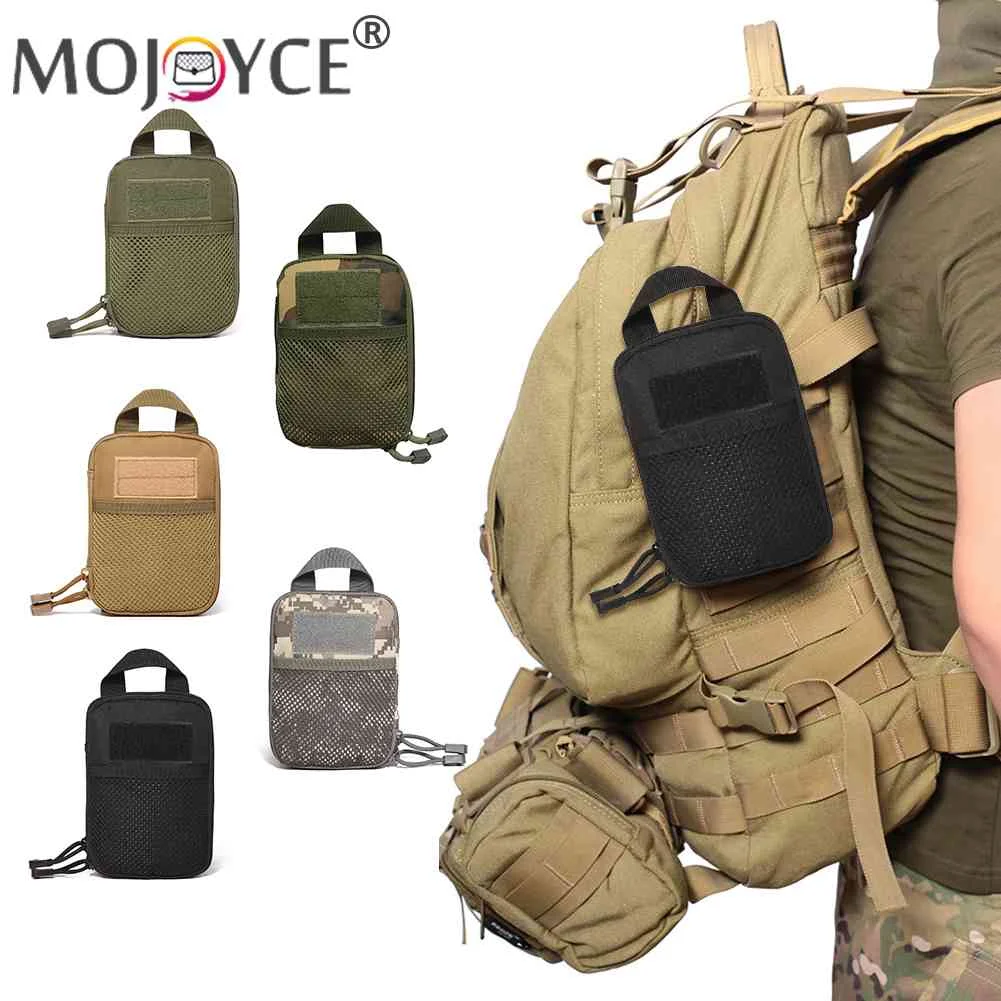 

Нейлоновая поясная Сумка Molle, Портативная сумка на пояс, легкая водонепроницаемая износостойкая для бега, фитнеса, велоспорта, рыбалки