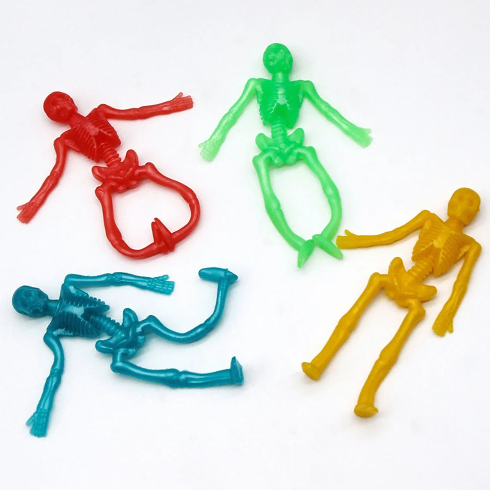 

36 Pcs Soft Rubber Frame Stretchy Toys Pressure Relief Halloween Tpr Simulated Mini Child