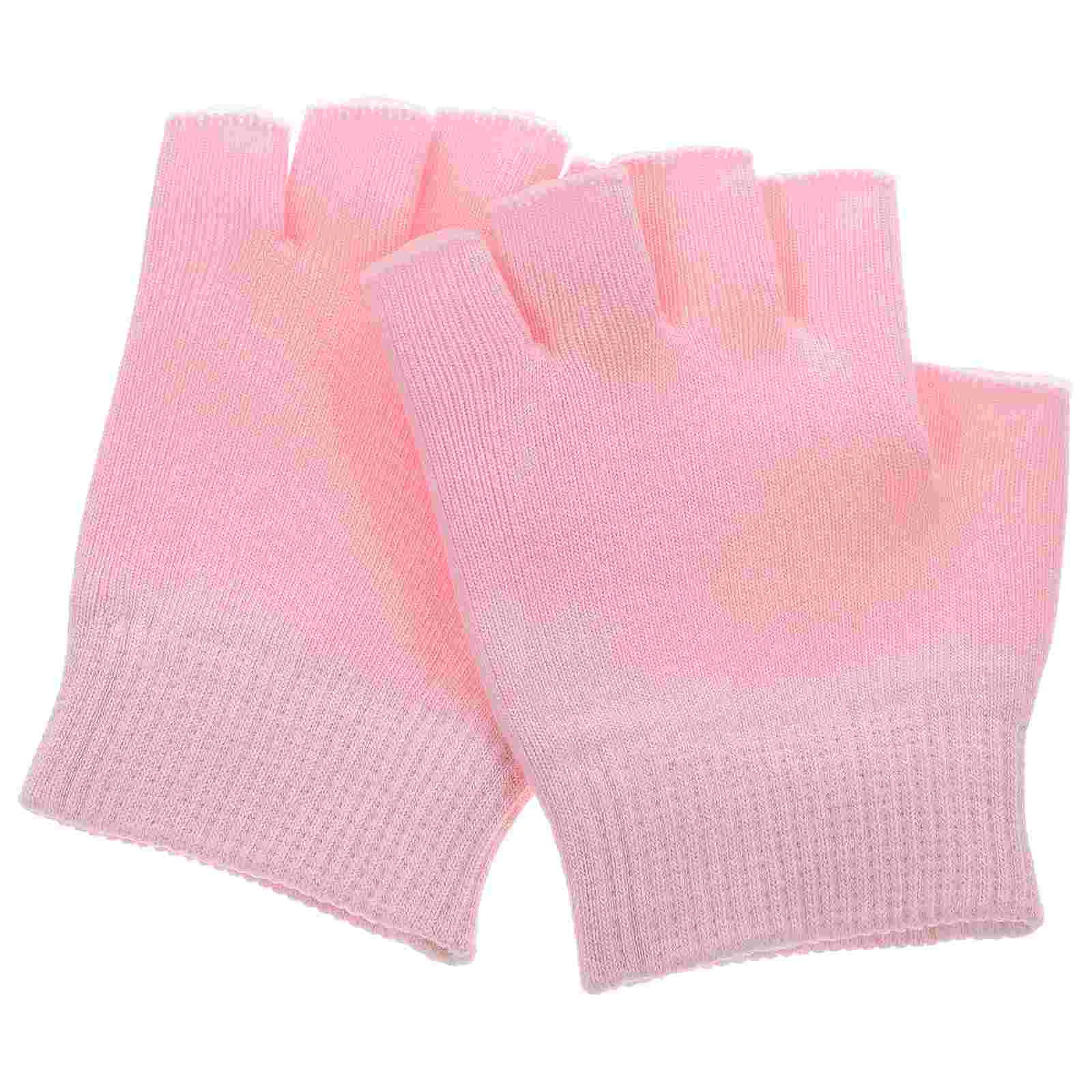 

Gloves Moisturizing Hand Mitten Spa Rough Cracked Skin Dry Inner Vitamins Oils Essential Infused Lining Calluses Moisturing