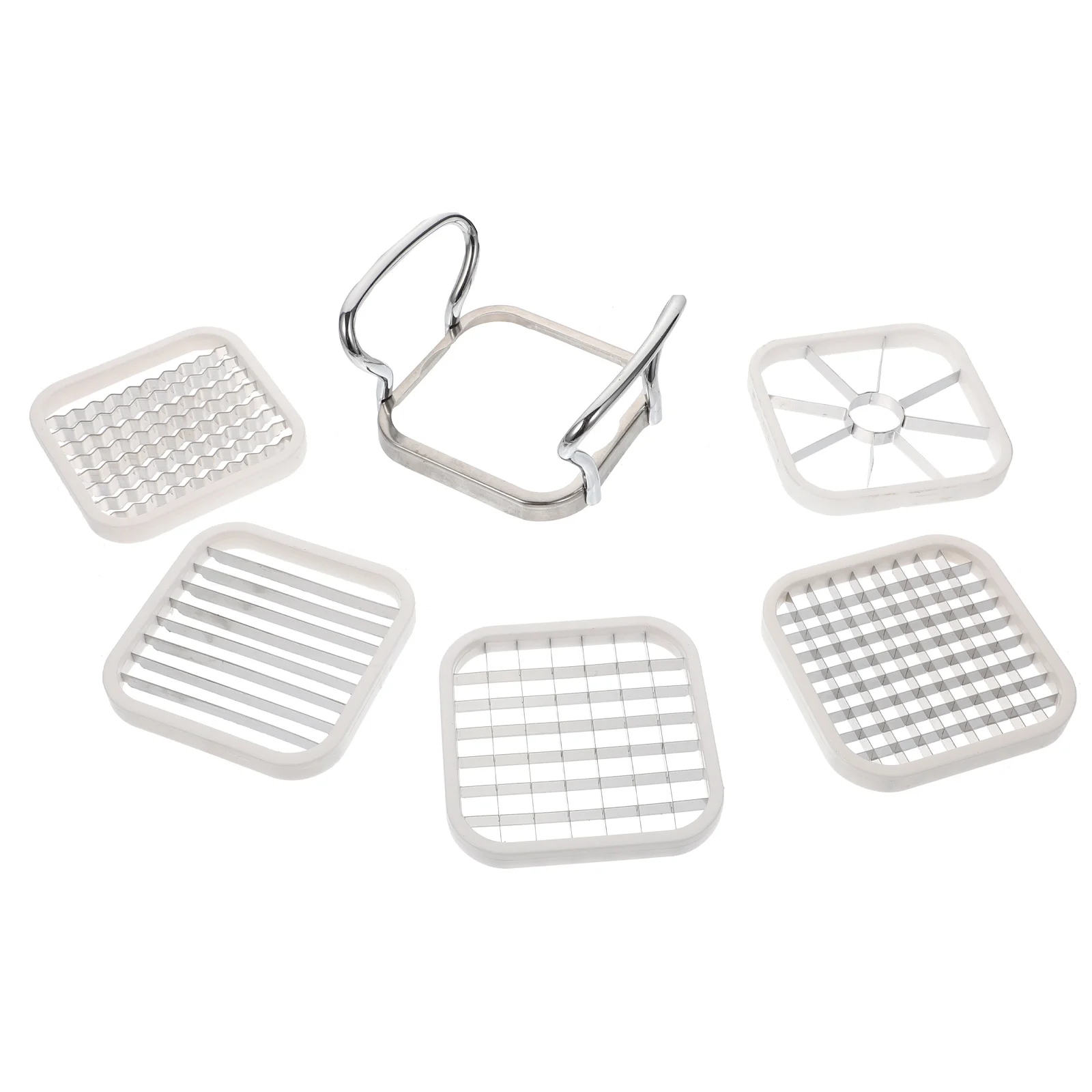 

Slicer Fry Vegetable Potato Onion Tool Cutting Home Mandolin Crinkle Cucumber Kitchennet Corer Chipper French Zucchini Apples