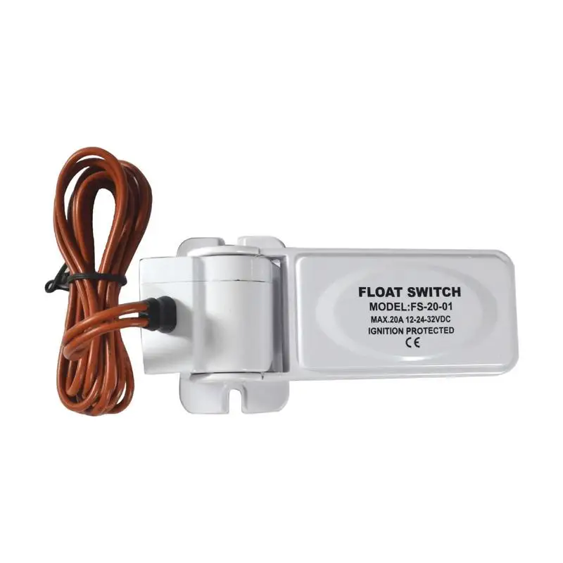 

12V Automatic Bilge Pump Boat Submersible Pump Marine Float Switch Water Level Controller Flow Sensor Bilge Switch